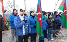 Xankəndi-Laçın yolunda etirazlarım 112-ci günü