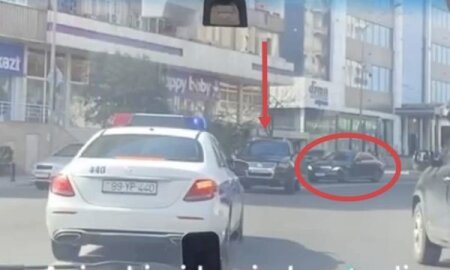 Bakını bir-birinə qatan narkoman sürücü maşınları belə əzdi - ŞOK VİDEO