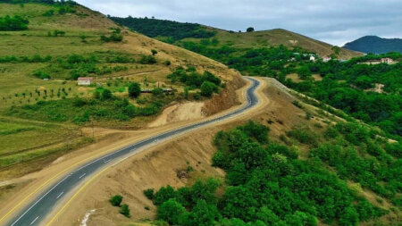 Laçın yolunda nəzarət buraxılış məntəqəmiz quruldu