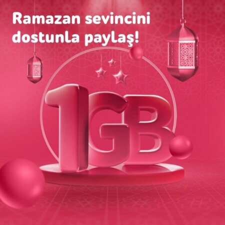 Ramazan bayramında “Nar”dan hər kəsə 1GB hədiyyə!