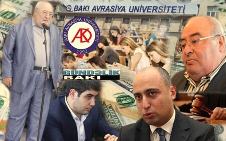 "Avrasiya Universiteti" nin nəznində olan "Avrasia Kolleci"-də şıdırğı rüşvət yığımı?
