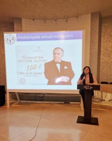 Elmi konfransda pediatriyanın aktual məsələlərinə müasir praktik yanaşmalardan bəhs edildi
