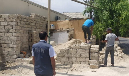 Xəzər rayonunda aparılan qanunsuz tikintilərin qarşısı alındı - VİDEO