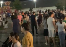 Hər kəs meydanlara axışdı- Xırdalandan görüntü(VİDEO)