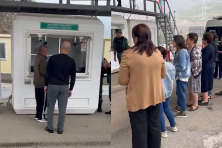 Laçın postundan daha bir görüntü yayıldı - VİDEO