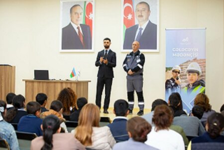 “AzerGold” QSC “Gələcəyin mədənçisi”layihəsinin icrasına başlayıb