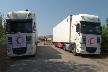 Humanitar karvan 7 gündür Ağdam-Xankəndi yolunda gözləyir