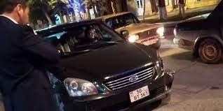 VƏKİL qəza törədib, qaçmaq istədi, AMMA... - Foto/VİDEO