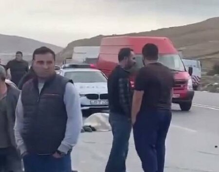 "Meyvəli"də DƏHŞƏTLİ QƏZA ölən var - VİDEO