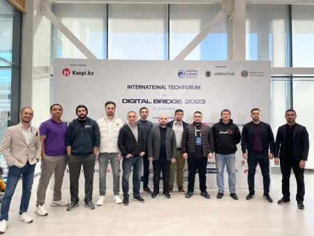 Azərbaycan Qazaxıstanda keçirilən “Digital Bridge” tədbirində təmsil olunub