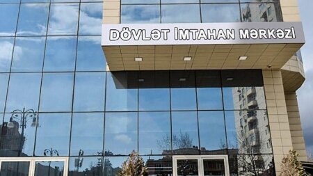 Imtahana xüsusi qurğunu görün nəyin içində keçirdi - FOTOlar