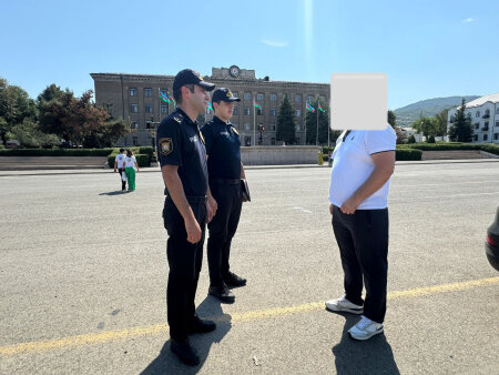 Polis işğaldan azad olunan bölgələrdə vətəndaşları CƏRİMƏLƏDİ - FOTO