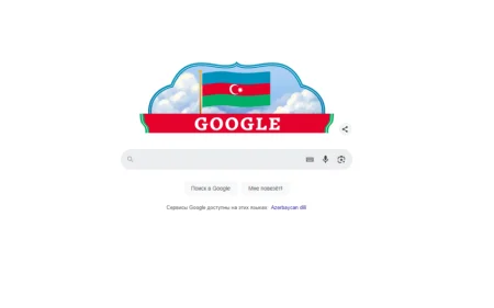 “Google” Azərbaycan bayrağının rənglərində görün nə hazırlayıb