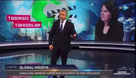 Aztv-nin sədri Alman nazir Annalena Berbok barədə sensasion faktlar açıqladı-VİDEO