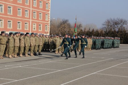 Hərbi xidməti başa vuran sərhədçi əsgərlər evlərinə yola salınmışdır