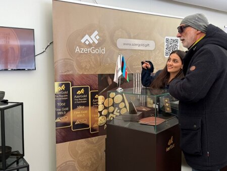 “AzerGold” QSC-nin qızıl və gümüş sikkə kolleksiyaları İsveçrədə   növbəti dəfə nümayiş olunub