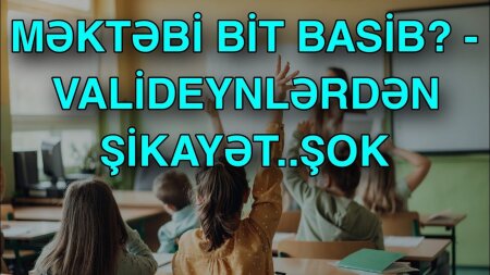 Abşeron rayonunun Qobu qəsəbəsində yerləşən məktəbi bit basıb