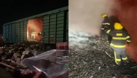 Hacıqabulda qatarda baş verən yanğınla bağlı RƏSMİ AÇIQLAMA