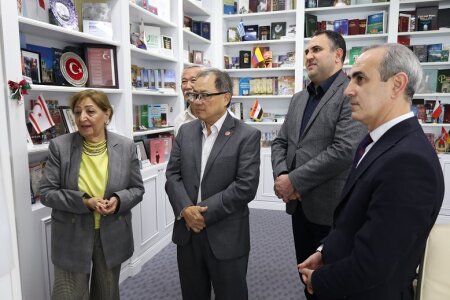 Beynəlxalq İnformatika Olimpiadasının və SASMO-nun prezidentləri MEK-lə tanış olublar