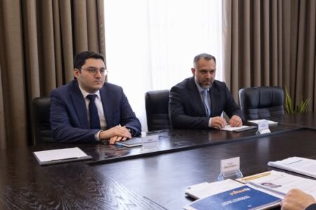 Zakir İbrahimov 4-cü “Yüksəliş” müsabiqəsinin qalibləri ilə görüş keçirib