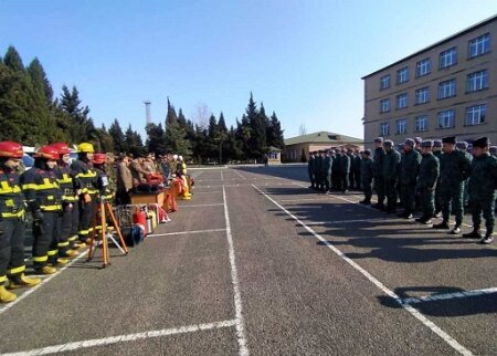 “Fövqəladə hallarla bağlı davranış qaydaları” mövzusunda təlim keçirilmişdir