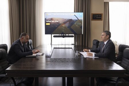 “AzerGold” QSC-nin İdarə Heyətinin sədri 4-cü “Yüksəliş” müsabiqəsinin qalibi ilə görüş keçirib