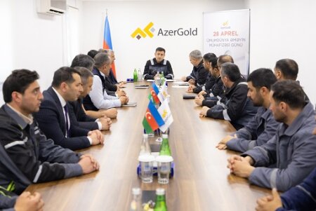 “AzerGold” QSC-də Ümumdünya Əməyin Mühafizəsi Günü qeyd olunub