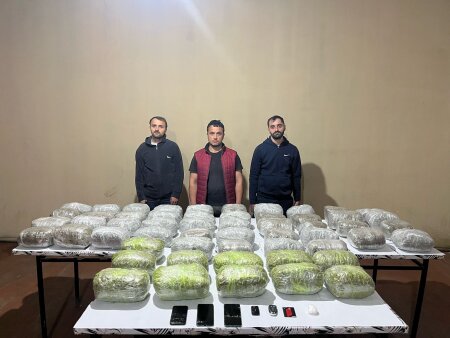 Külli miqdarda narkotik vasitəni ölkə ərazisinə keçirməyə cəhd göstərən şəxslər saxlanılmışdır