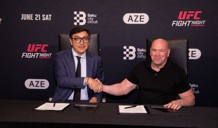 UFC ilk dəfə Azərbaycanda keçiriləcək