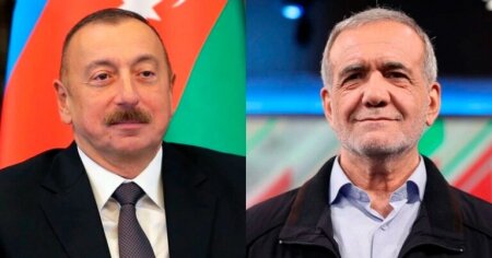 İlham Əliyevin Pezeşkianla məhdud tərkibdə görüşü başladı