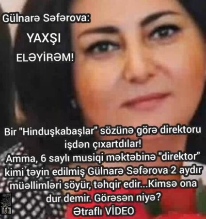 Mənə NAZİR tapşırıb! (VİDEO) (Nəyə görə imiş bu təhqirlər, söyüşlər, alçaltmalar və s...)