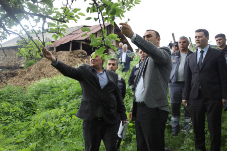“Daşkəsən və Göygöl rayonlarında aqrar inkişafa dəstək” layihəsi çərçivəsində monitorinq və icmalarla görüşlər keçirilir