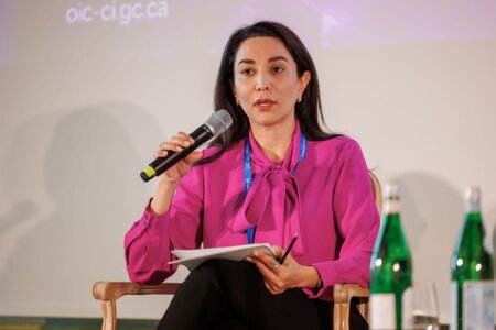 Ombudsman Səbinə Əliyeva Almaniyada keçirilən beynəlxalq konfransda çıxış edib