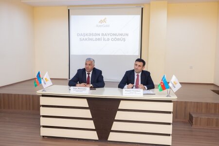 “AzerGold” QSC-nin KSM Komitəsi Daşkəsən sakinləri ilə növbəti dəfə görüş keçirib