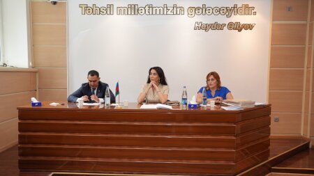 Ombudsman Səbinə Əliyevanın sədrliyi ilə BDU-nun Hüquq fakültəsində magistrantların dissertasiya müdafiəsi keçirilib