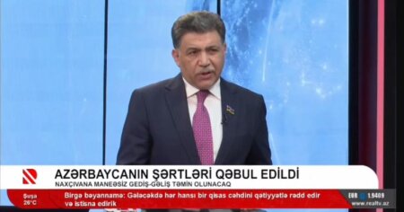 Deputatın canlı efirdə dili topuq vurdu: “Zəngəzur dəhlizi səmərəsiz ərazidir”-VİDEO