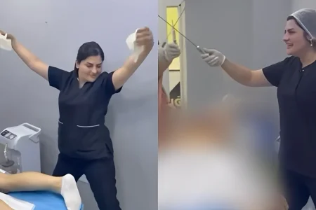 Əməliyyat zamanı qeyri-etik görüntüləri yayılan "həkim" DANIŞDI