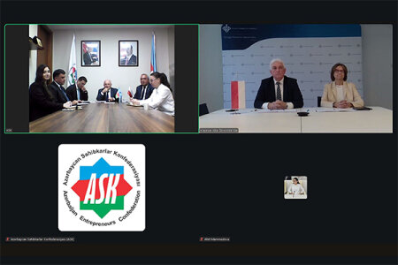 Azərbaycan Sahibkarlar Konfederasiyası ilə Polşa Ticarət Palatası arasında əməkdaşlıq memorandumu imzalanıb
