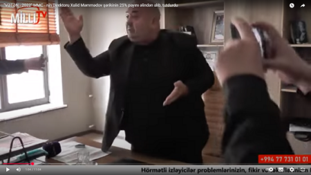 "VƏTƏN - 2022" MMC - nin Direktoru Xalid Məmmədov şərikinin 25% payını əlindən alıb tutdurdu