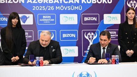 Azərbaycan Futbolunda yenilik: 14 il sonra yeni sponsorluq müqaviləsi imzalandı – FOTOLAR