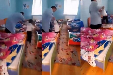 Azyaşlını döyən dayə işdən çıxarılıb - VİDEO