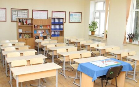 Bakıda bu məktəbdə şagirdlər 1 aydır dərsə getmirlər - FOTOFAKT