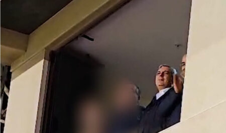 PA-nın rəhbəri Samir Nuriyev "Qarabağ"ın oyununda - VİDEO