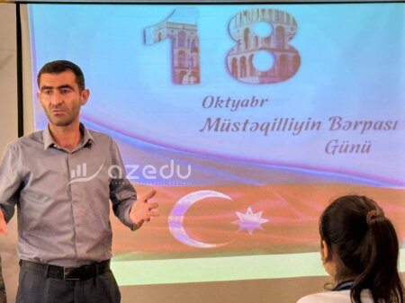 Zəfər müharibəsində iştirak edən müəllim: "Qələbədə payım olduğu üçün qürurluyam”