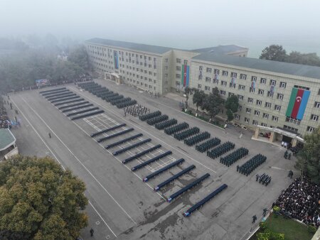 Gənc əsgərlərin andiçmə mərasimi keçirilmişdir