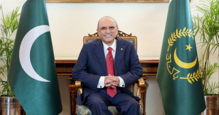 Pakistan Prezidenti Azərbaycan liderini təbrik edib