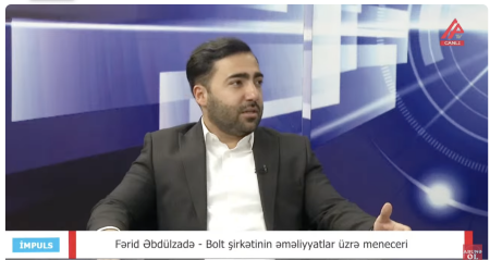 Bolt nümayəndəsi sürücülərin platformaya qoşulması, qazanc modeli və yeni imkanlardan danışdı