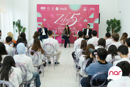 “Nar” Zəfərin 5 illiyini könüllü gənclərə özəl silsilə tədbirlərlə qeyd etdi