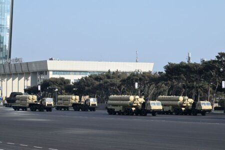 Azərbaycan bu paradda hərbi qüdrətini belə göstərdi-FOTOLAR