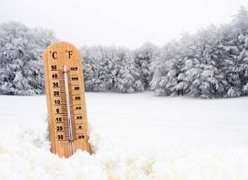 12 dərəcə şaxta  QEYDƏ ALINDI